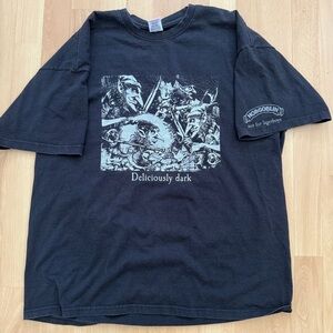 'Deliciously Dark' Graphic Beer Tee -Mens Size XL